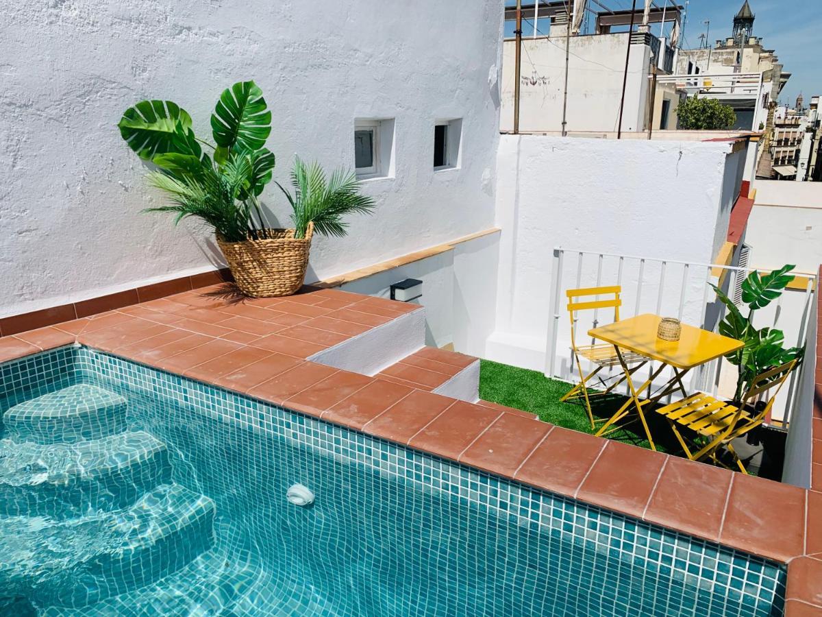 Vila Tu Casa Con Piscina Privada En El Centro Sevilla Exteriér fotografie